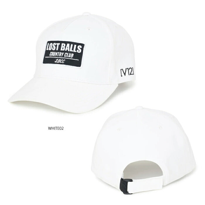 V12 ヴィトゥエルブ ゴルフウェア メンズ レディース LBCC CAP ゴルフフレーズキャップ 帽子 v122620-cp08