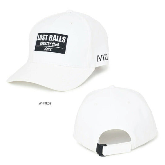 V12 ヴィトゥエルブ ゴルフウェア メンズ レディース LBCC CAP ゴルフフレーズキャップ 帽子 v122620-cp08