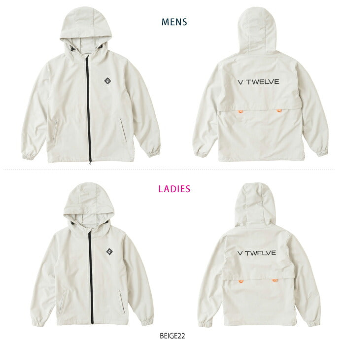 V12 ヴィトゥエルブ ゴルフウェア メンズ レディース ARC TAG JKT ナイロンジャケット ブルゾン ストレッチ 撥水 v122620-jk05