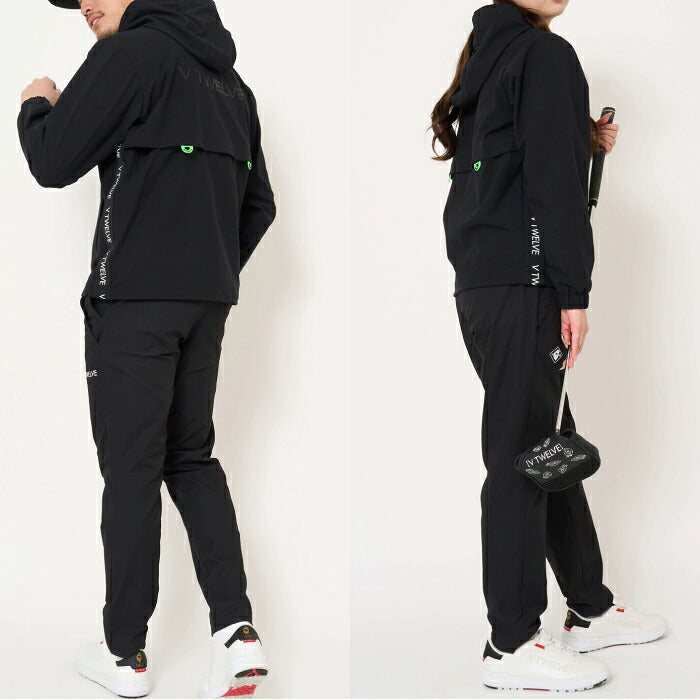 V12 ヴィトゥエルブ ゴルフウェア メンズ レディース ARC TAG JKT ナイロンジャケット ブルゾン ストレッチ 撥水 v122620-jk05