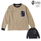 V12 ヴィトゥエルブ ゴルフウェア メンズ OH CP JKT 胸ポケット バックプリント ストレッチ 撥水 v122620-jk09