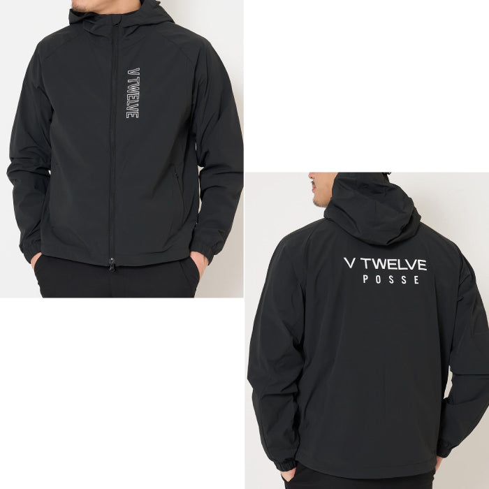 V12 ヴィトゥエルブ ゴルフウェア メンズ PACKABLE JKT パッカブルジャケット 軽量 ブルゾン ストレッチ 撥水 収納袋付き v122620-jk13