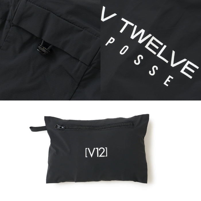 V12 ヴィトゥエルブ ゴルフウェア メンズ PACKABLE JKT パッカブルジャケット 軽量 ブルゾン ストレッチ 撥水 収納袋付き v122620-jk13