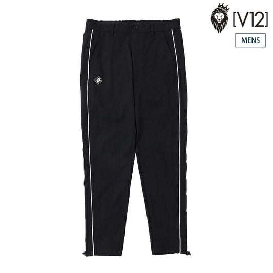 V12 ヴィトゥエルブ ゴルフウェア メンズ OH PIPE PANTS ロングパンツ ストレッチ性 撥水性 セットアップ対応 v122620-pn01