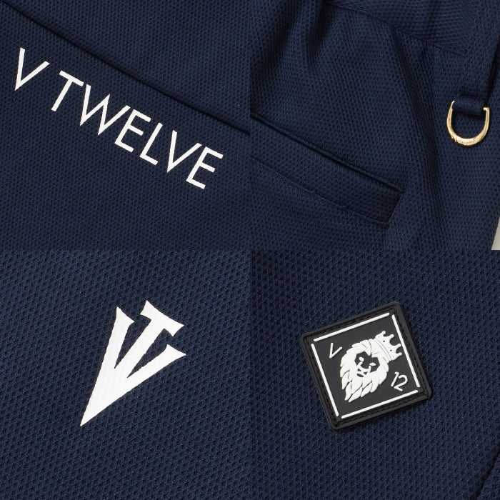 V12 ヴィトゥエルブ ゴルフウェア メンズ ARC TAG PANTS ロングパンツ ベーシックなシルエット セットアップ対応 v122620-pn02