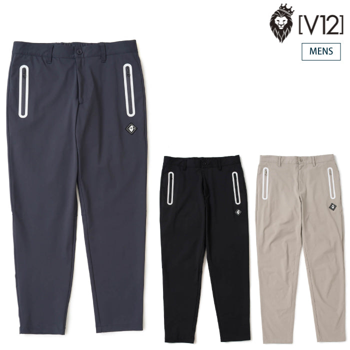 V12 ヴィトゥエルブ ゴルフウェア メンズ SEAL PK PANTS ロングパンツ ストレッチ セットアップ対応 v122620-pn09