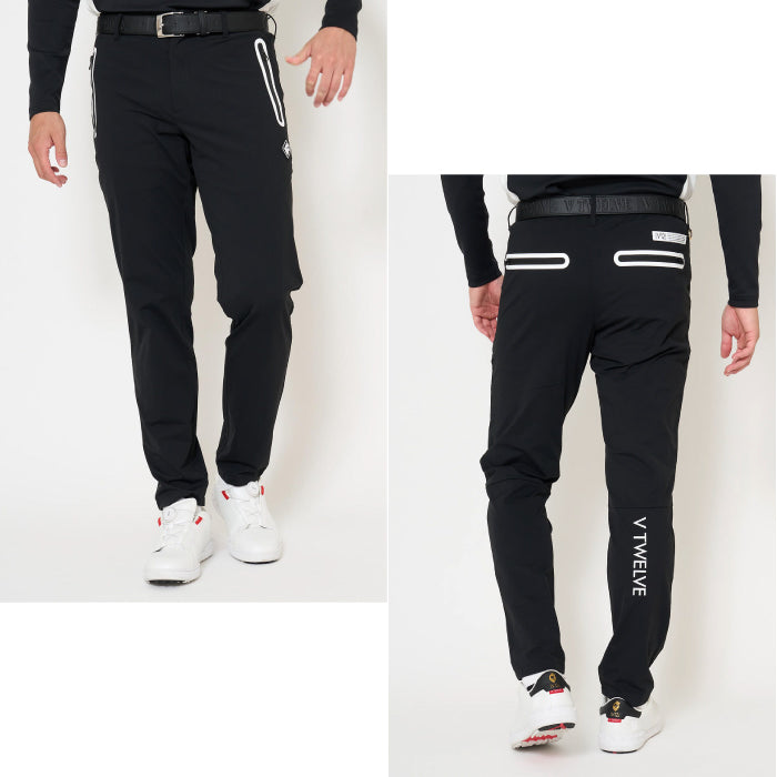 V12 ヴィトゥエルブ ゴルフウェア メンズ SEAL PK PANTS ロングパンツ ストレッチ セットアップ対応 v122620-pn09