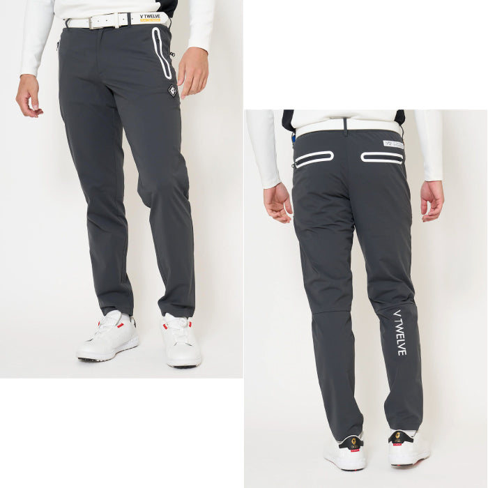 V12 ヴィトゥエルブ ゴルフウェア メンズ SEAL PK PANTS ロングパンツ ストレッチ セットアップ対応 v122620-pn09