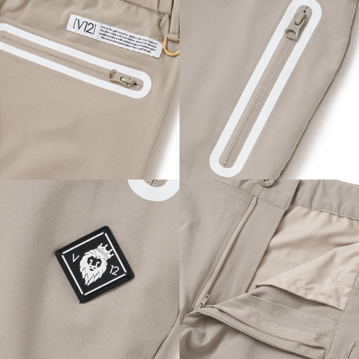 V12 ヴィトゥエルブ ゴルフウェア メンズ SEAL PK PANTS ロングパンツ ストレッチ セットアップ対応 v122620-pn09