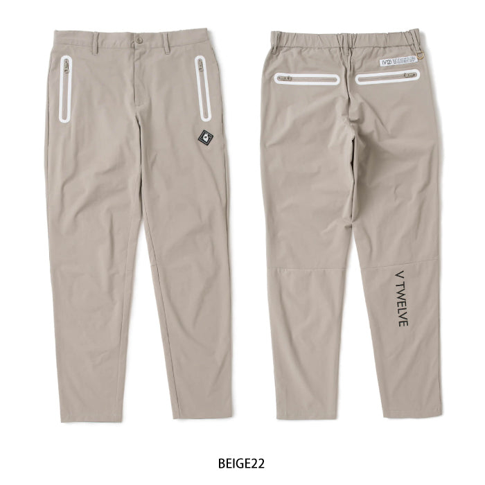 V12 ヴィトゥエルブ ゴルフウェア メンズ SEAL PK PANTS ロングパンツ ストレッチ セットアップ対応 v122620-pn09