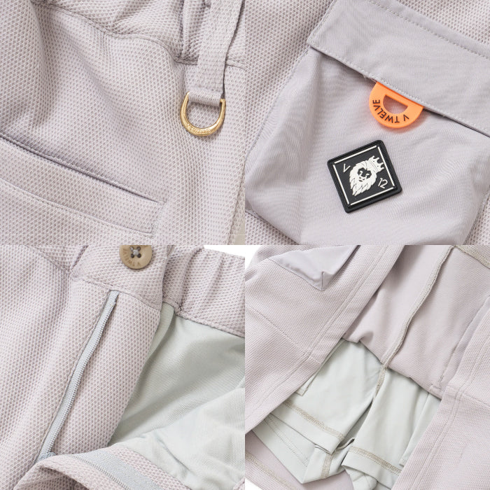 V12 ヴィトゥエルブ ゴルフウェア レディース ARC TAG SKIRT スカート ストレッチ 吸水速乾 UVカット ウエストゴム仕様 セットアップ対応 v122620-sk01