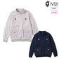V12 ヴィトゥエルブ ゴルフウェア メンズ レディース ARC TAG HZ JKT ハーフジップスウェット ストレッチ 吸水速乾 UVカット セットアップ対応 v122620-sw02