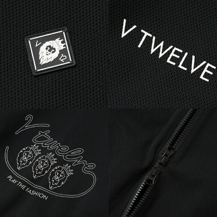 V12 ヴィトゥエルブ ゴルフウェア メンズ レディース OH SB PARKA スウェット ジップパーカー ブルゾン 吸水速乾 UVカット v122620-sw07