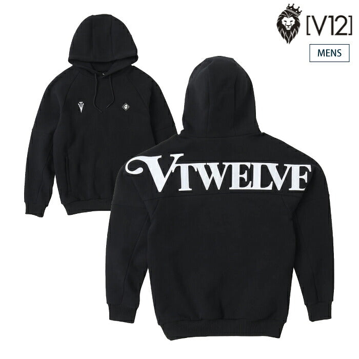 V12 ヴィトゥエルブ ゴルフウェア メンズ BACK AWA PARKA パーカー 刺しゅうロゴ v122620-sw14