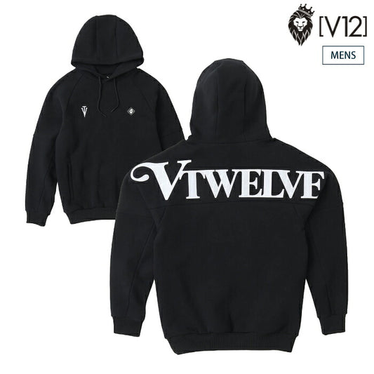 V12 ヴィトゥエルブ ゴルフウェア メンズ BACK AWA PARKA パーカー 刺しゅうロゴ v122620-sw14