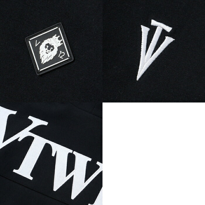 V12 ヴィトゥエルブ ゴルフウェア メンズ BACK AWA PARKA パーカー 刺しゅうロゴ v122620-sw14