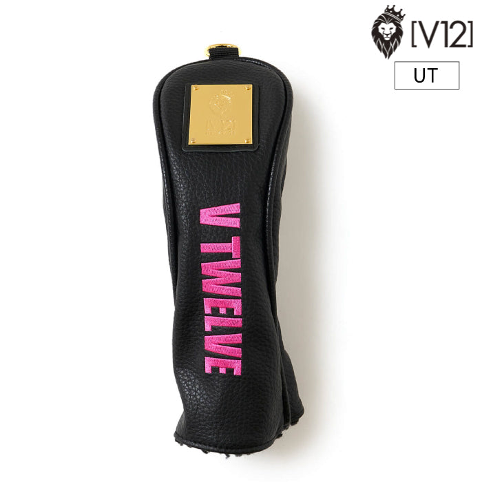 V12 ヴィトゥエルブ ゴルフ メンズ レディース VIVID UTILITY ユーティリティヘッドカバー サイドスリット シリーズ商品あり v122621-ac17