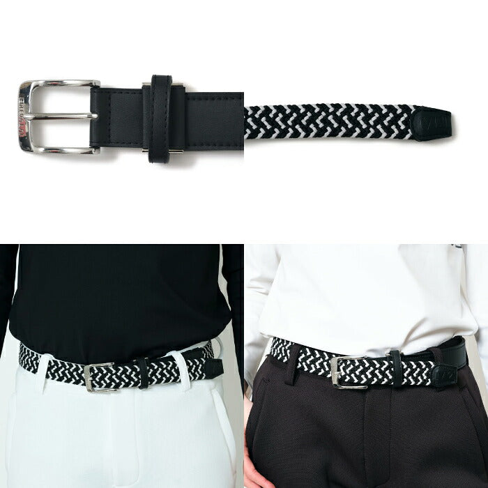 V12 ヴィトゥエルブ ゴルフ メンズ レディース MES BELT メッシュベルト ストレッチ性 細かいサイズ変更可能 ギフト v122621-bl02