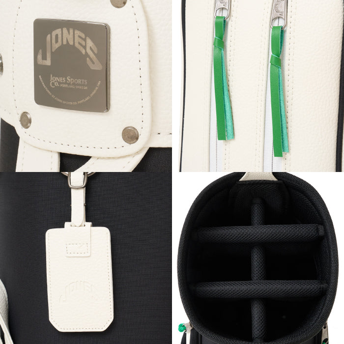 V12 ヴィトゥエルブ ゴルフ メンズ レディース J12 MULTI LOGO CADDY JONESコラボ キャディバッグ 8.5インチ v122621-cb03