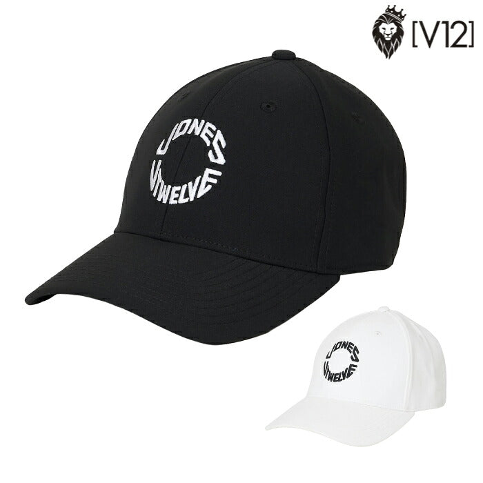 V12 ヴィトゥエルブ ゴルフウェア メンズ レディース J12 CAP V12 x JONESコラボ キャップ 帽子 v122621-cp10
