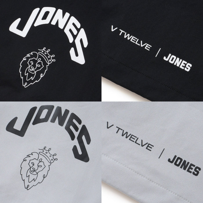 V12 ヴィトゥエルブ ゴルフウェア メンズ レディース J12 SWITCH JKT JONESコラボ ブルゾン フルジップパーカー ストレッチ セットアップ対応 v122621-jk16