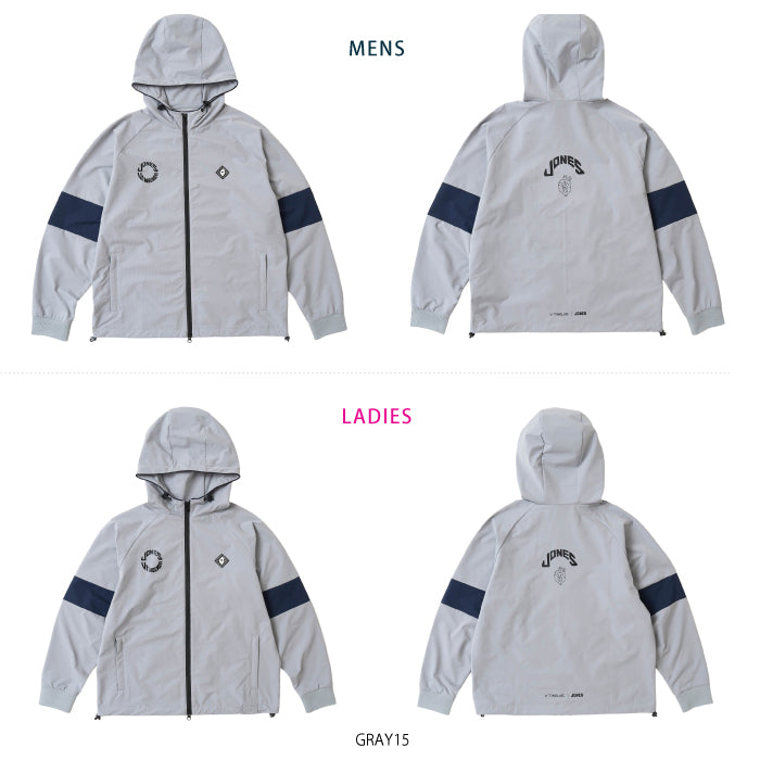 V12 ヴィトゥエルブ ゴルフウェア メンズ レディース J12 SWITCH JKT JONESコラボ ブルゾン フルジップパーカー ストレッチ セットアップ対応 v122621-jk16