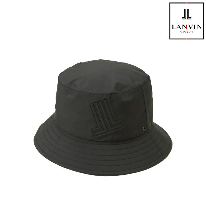 LANVIN SPORT ランバン スポール ゴルフウェア メンズ はっ水ハット 帽子 簡易レイン仕様 vg4fcp71m