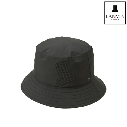 LANVIN SPORT ランバン スポール ゴルフウェア メンズ はっ水ハット 帽子 簡易レイン仕様 vg4fcp71m