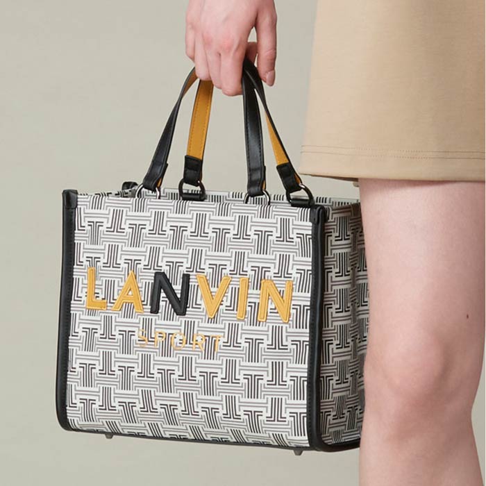 LANVIN SPORT ランバン スポール ゴルフ バッグ メンズ レディース モノグラムプリントカートバッグ VG4FTT45L