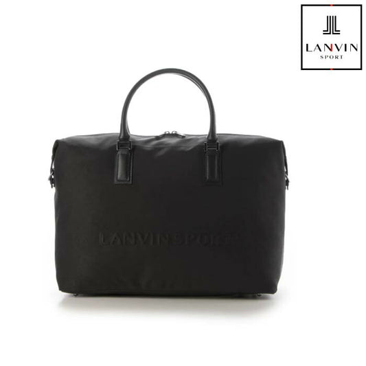 LANVIN SPORT ランバン スポール ゴルフ メンズ レディース スエード調ボストンバッグ vg5fbb01m