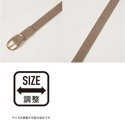 LANVIN SPORT ランバン スポール レディース スエード調ベルト サイズ調整可能 VG5FBL01L