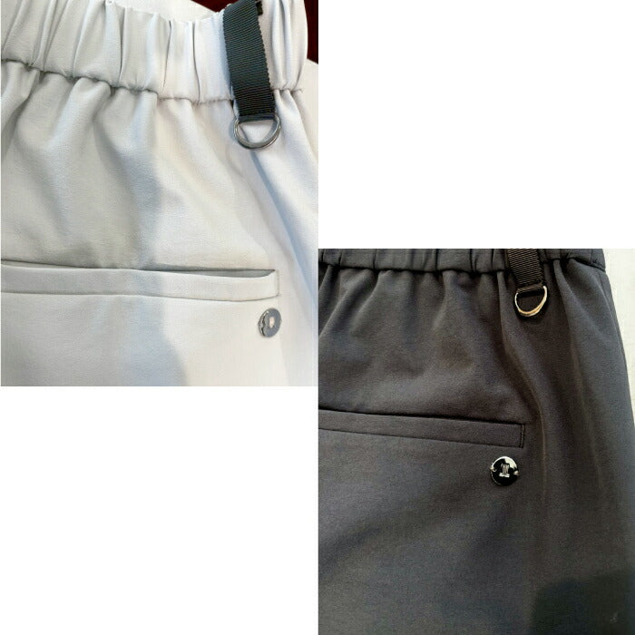 LANVIN SPORT ランバン スポール ゴルフウェア レディース タックワイドパンツ 2WAYストレッチ VG5FLP21L