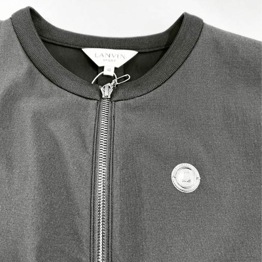 LANVIN SPORT ランバン スポール ゴルフウェア レディース クルーネックアウターベスト 2WAYストレッチ VG5FVE31L
