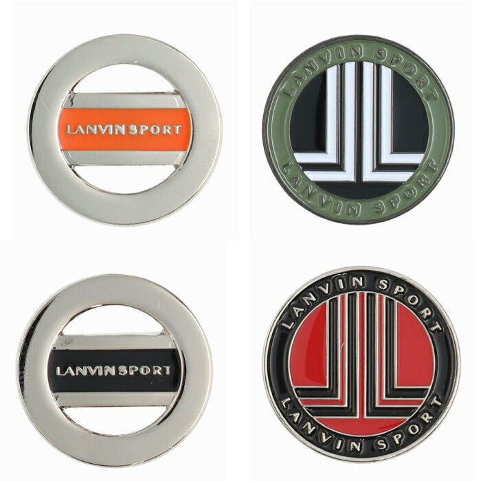 LANVIN SPORT ランバン スポール ゴルフ メンズ レディース クリップ付きマーカー 化粧箱入り ギフト vg5saz61m