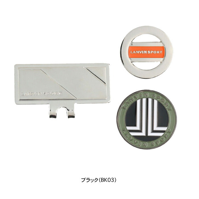 LANVIN SPORT ランバン スポール ゴルフ メンズ レディース クリップ付きマーカー 化粧箱入り ギフト vg5saz61m