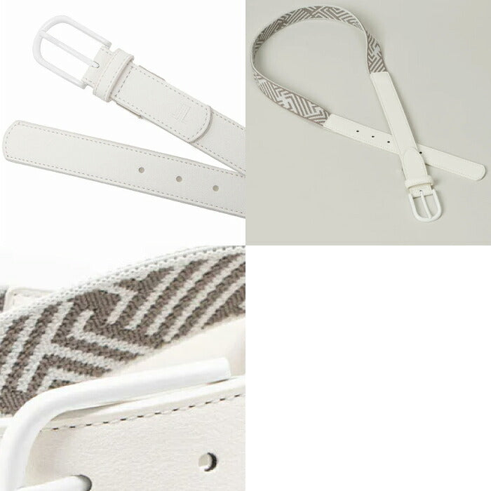 LANVIN SPORT ランバン スポール ゴルフウェア レディース ゴムメッシュベルト サイズ調整可能 vg5sbl11l