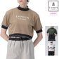 LANVIN SPORT ランバン スポール レディース ゴルフウェア レイヤード調5分袖シャツ【UV】VG5SHS21L