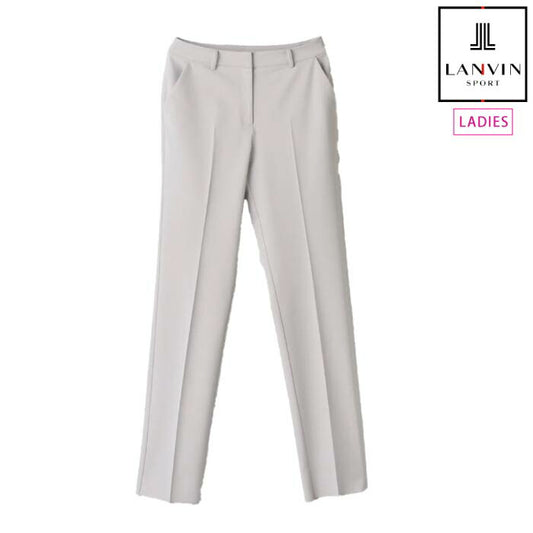 LANVIN SPORT ランバン スポール ゴルフウェア レディース ロングパンツ ストレッチ はっ水 UV vg5slp01l