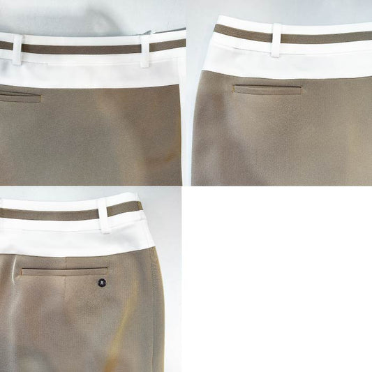 LANVIN SPORT ランバン スポール ゴルフウェア レディース 長め丈スカート 総丈51cm vg5ssk32l