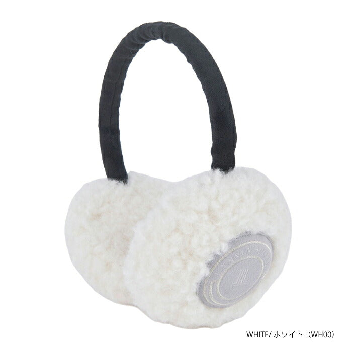 LANVIN SPORT ランバン スポール ゴルフウェア レディース イヤーウォーマー 保温 ボア素材 vg6faz02l