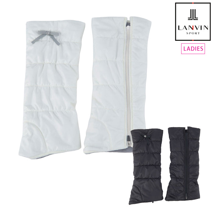 LANVIN SPORT ランバン スポール ゴルフウェア レディース レッグウォーマー 保温 防寒 寒さ対策 vg6faz83l