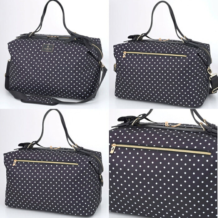 LANVIN SPORT ランバン スポール レディース ゴルフ ドット柄ボストンバッグ vg6fbb06l