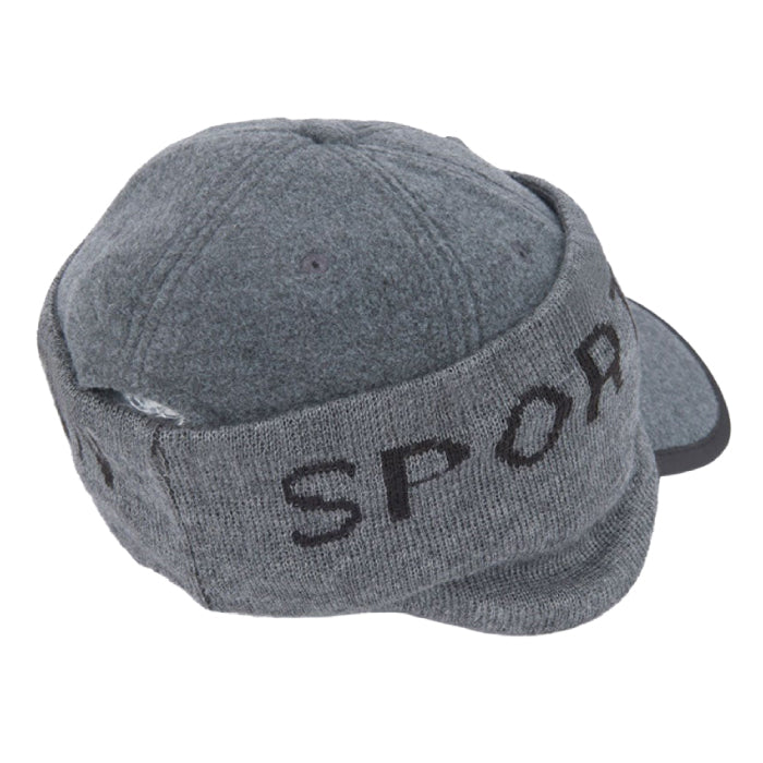 LANVIN SPORT ランバン スポール ゴルフウェア メンズ レディース イヤーウォーマー付きフリースキャップ 帽子 セパレート耳あて付 部分保温 3WAY vg6fcp06m