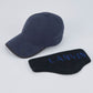 LANVIN SPORT ランバン スポール ゴルフウェア メンズ レディース イヤーウォーマー付きフリースキャップ 帽子 セパレート耳あて付 部分保温 3WAY vg6fcp06m