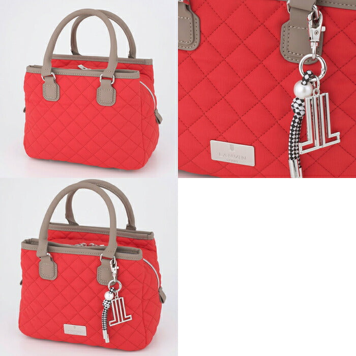 LANVIN SPORT ランバン スポール レディース ゴルフ キルティングデザインカートバッグ チャーム付き vg6ftt42l