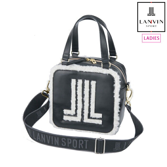 LANVIN SPORT ランバン スポール レディース ゴルフ キューブ型ボアカートバッグ ショルダーストラップ付属 vg6ftt43l