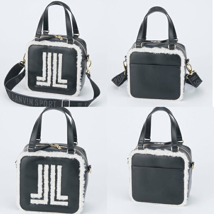 LANVIN SPORT ランバン スポール レディース ゴルフ キューブ型ボアカートバッグ ショルダーストラップ付属 vg6ftt43l