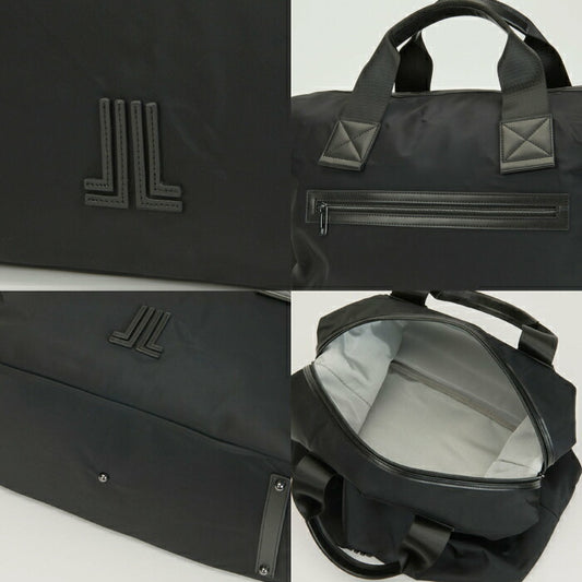 LANVIN SPORT ランバン スポール ゴルフウェア メンズ レディース ボストンバッグ シンプル ランバンロゴジャガード入ショルダーストラップ付 VG6SBB01M
