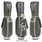 LANVIN SPORT ランバン スポール ゴルフ レディース HEART COLLECTION キャディバッグ 46インチ対応 8.5型  エレガントな光沢 大きめサイズポケット VG6SCB02L
