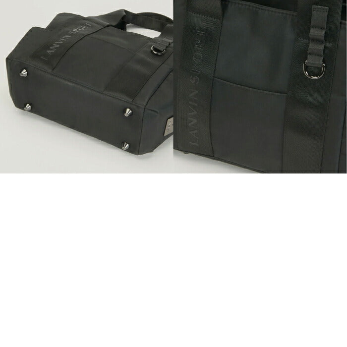 LANVIN SPORT ランバン スポール ゴルフウェア メンズ カートバッグ ナイロン素材 ポケット多数 ティー収納有 vg6stt03m